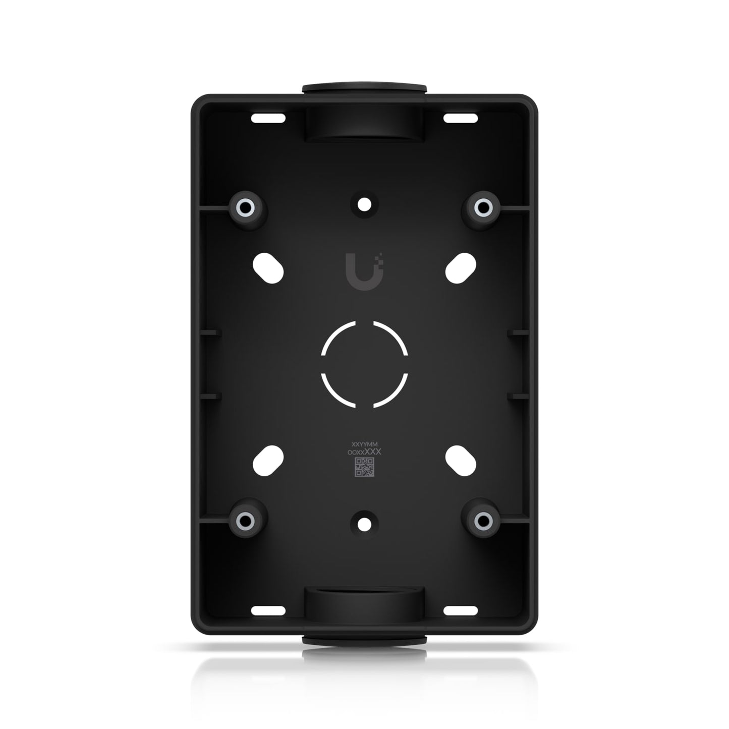 Ubiquiti Reader Junction Box, Black,For UniFi Access Readers Intercom Viewers, Support Flat Surface Mounting Attachment to 3 4 ft Conduit