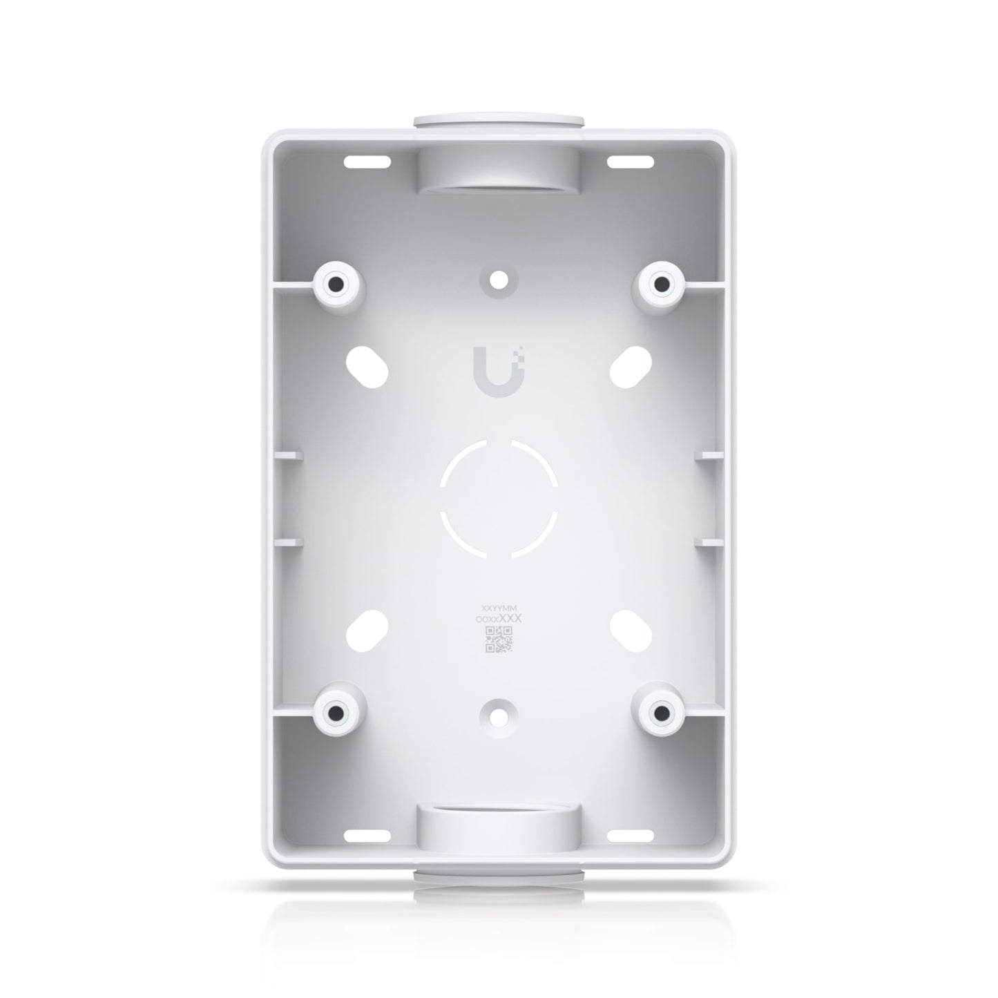 Ubiquiti Reader Junction Box,White, For UniFi Access Readers Intercom Viewers, Support Flat Surface Mounting Attachment to 3 4 ft Conduit