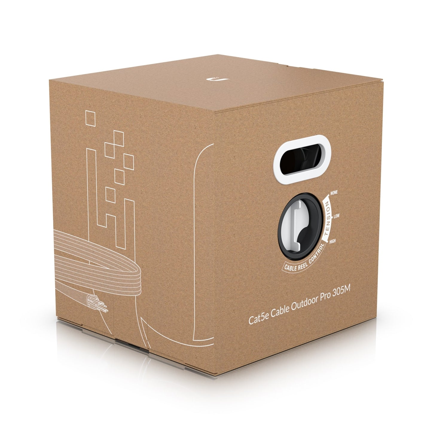 Ubiquit UniFi Outdoor Cable, 305m, 5e Cable Designed To Resist Harsh Weather Damage Electromagnetic Interference