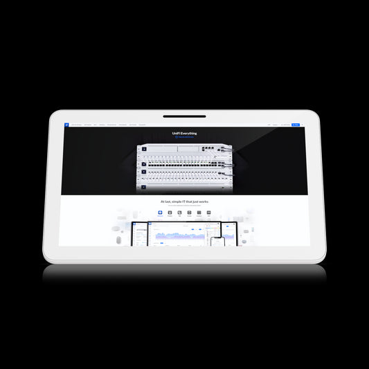Ubiquiti Connect Display, 21.5 ft Full HD PoE Touchscreen Designed for UniFi Connect, PoE in, Multiple Mounting Options
