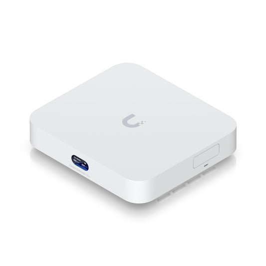 Ubiquiti Cloud Gateway Max, Compact 2.5G With 30 UniFi device 300 Client Support, 1.5 Gbps IPS Routing, 512GB NVMe SSD Included