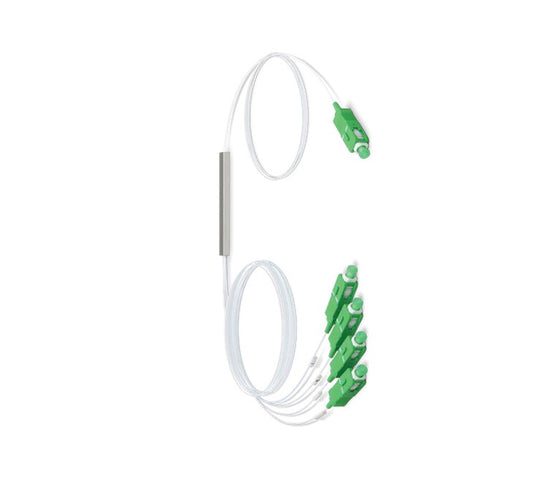 Ubiquiti UFiber Gigabit Passive Optical Network Splitter 1:4, For Use With UFiber OLT Solutions, Terminated With SC APC Connector,