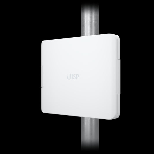 Ubiquiti UISP Box, Outdoor Box for UISP-R UISP-S, Pole Wall-Mountablke, IPX6-Rated Water Resistance, Power TransPort Cable Required,