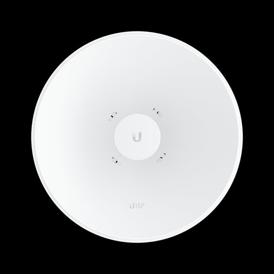 Ubiquiti UISP Dish, 30 dBi Dish Antenna, 5.15-6.875 GHz Frequency Range, 30 km PtP Link Range, Compatible AF 5XHD RP 5AC,