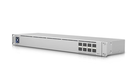 Ubiquiti UniFi USW-Aggregation, 8-port 10G SFP Aggregation Switch, Layer 2 Switch, Fanless, 1U Rackmount,