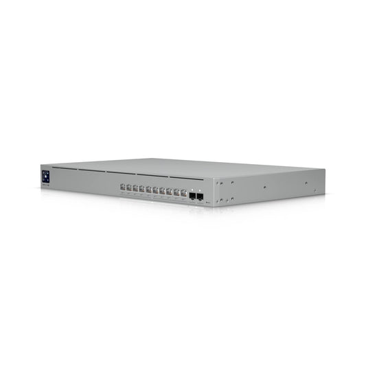 Ubiquiti Pro XG 10 PoE, 1U,Professional-grade 10-port, Layer 3 Etherlighting PoE Switch,(10) 10 GbE and (2) 10G SFP Ports,