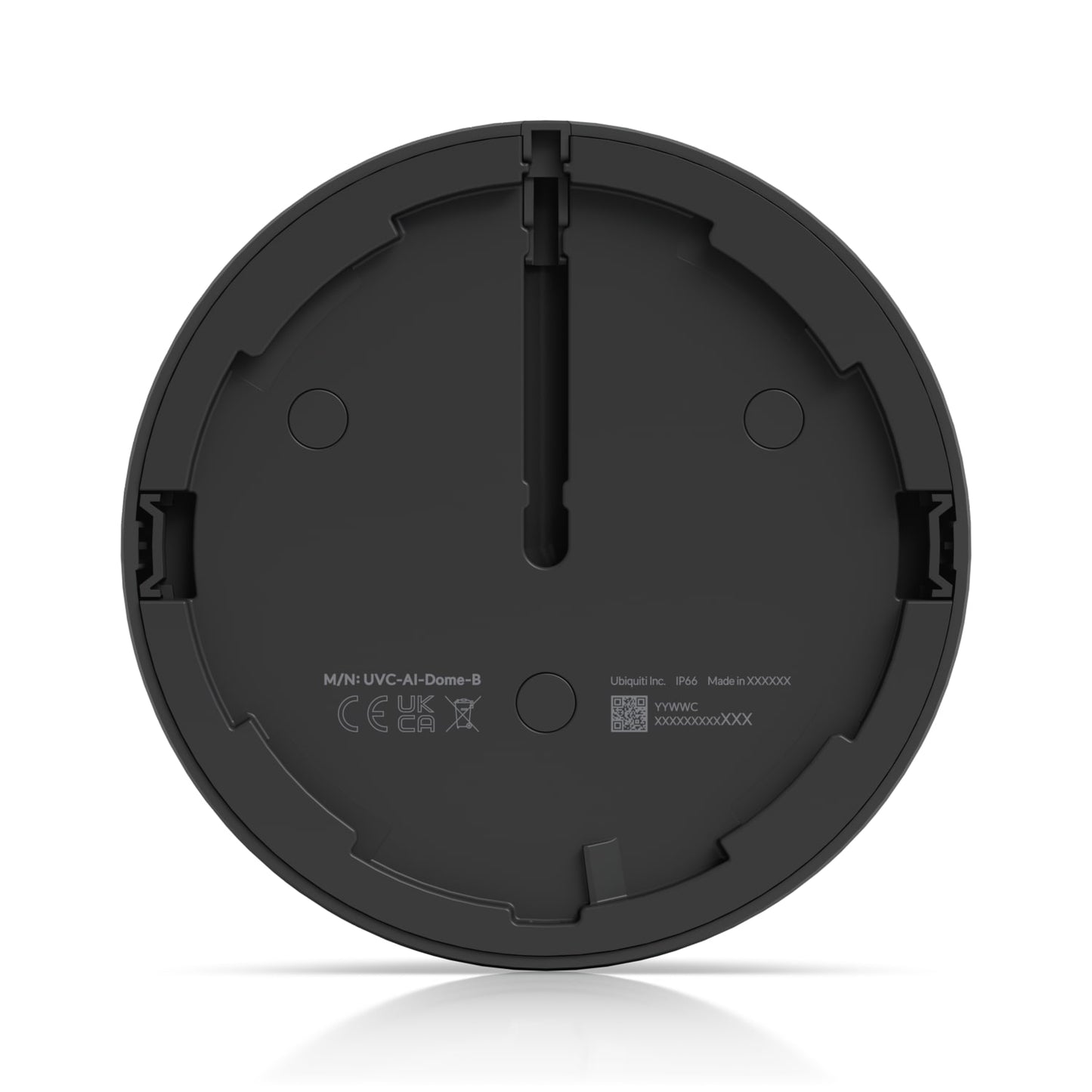Ubiquiti AI Dome, Black, All-weather, Vandal-proof 4K PoE Dome Camera,Enhanced AI Capabilities Long-range IR Night Vision,