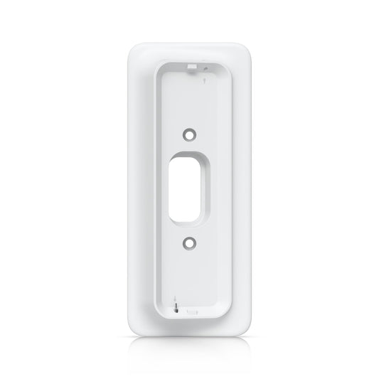 Ubiquiti G4 Doorbell Pro PoE Gang Box Mount, White,Secure, Flat 25 degree Angled Wedge Angled Mounting Plate, Compatible NHU-UVC-G4-DBELL-POE