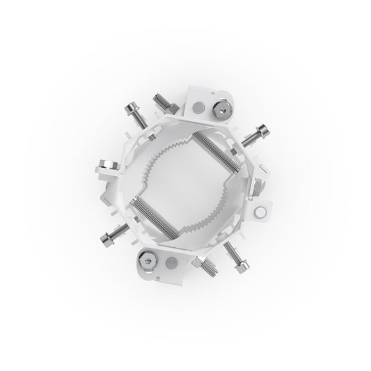 Ubiquiti Wave AP Micro Mountï¼ Corrosion-resistant Pole Mount, Supports Up to Four Wave AP Micros, Full 360 degree Broadcasting,