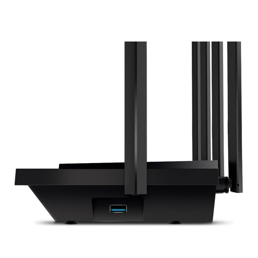 TP-Link Archer AX72 AX5400 Dual-Band Gigabit Wi-Fi 6 Router, MU-MIMO, OFDMA, 6x Antennas, Beamforming, 1x USB 3.0, Advanced Security and QoS