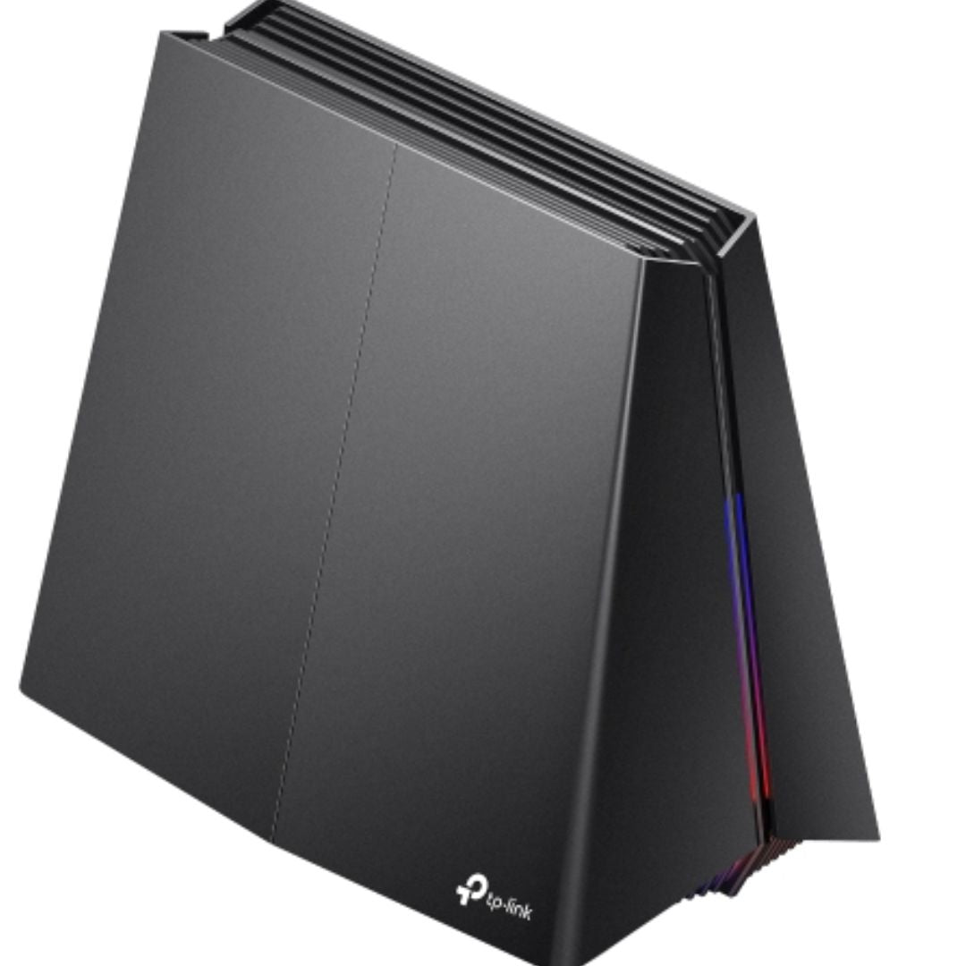 TP-Link Archer GE550 BE9300 Tri-Band Wi-Fi 7 Gaming Router (WIFI7) 574 Mbps at 2.4 GHz 2882 Mbps at 5 GHz 5764 Mbps at 6 GHz, 4 Internal Antenna