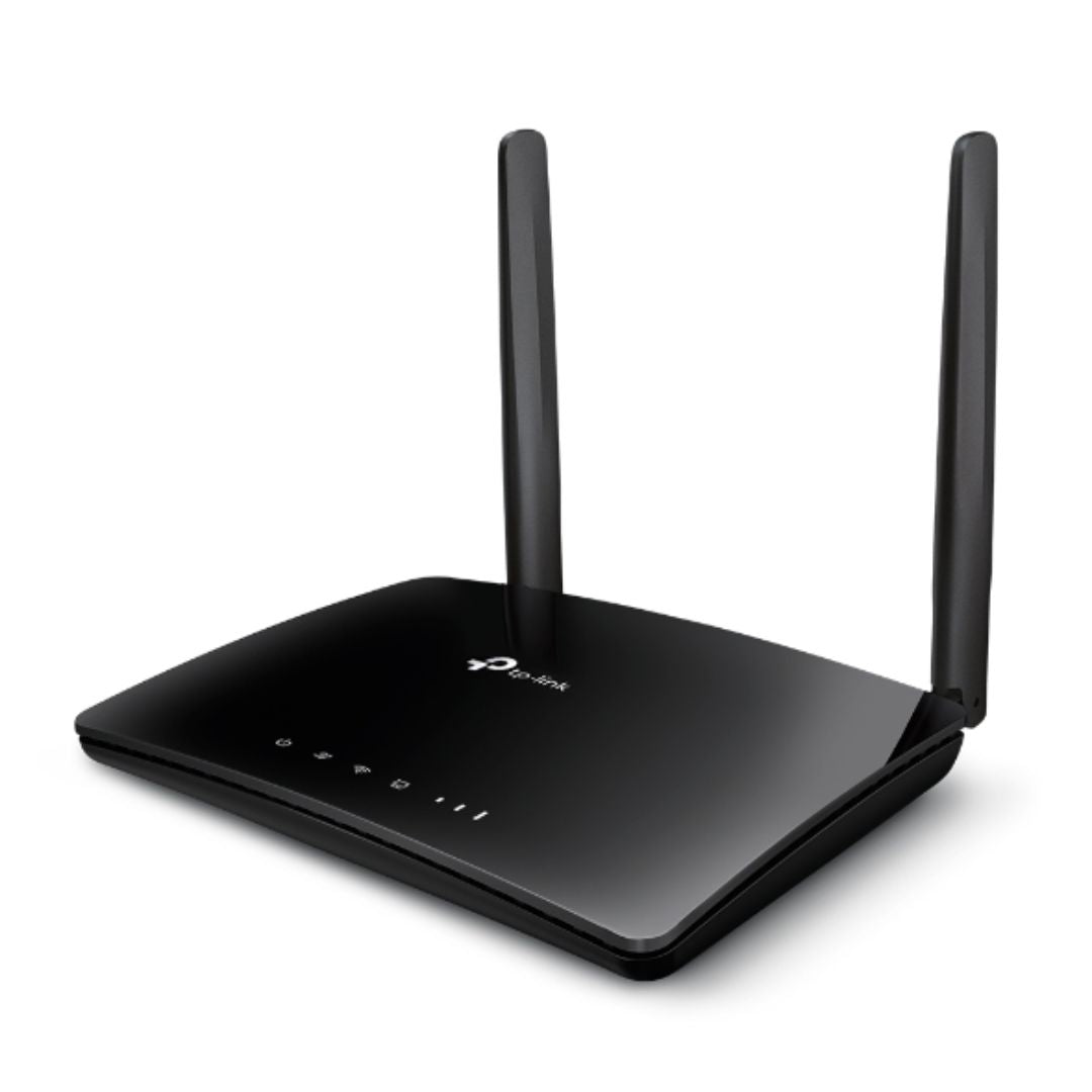 TP-Link Archer MR202 AC750 Wireless Dual Band 4G LTE Router 574Mbps 2.4GHz 2402Mbps 5GHz 2402Mbps 6GHz. 2 External SMA-F Antenna IntF