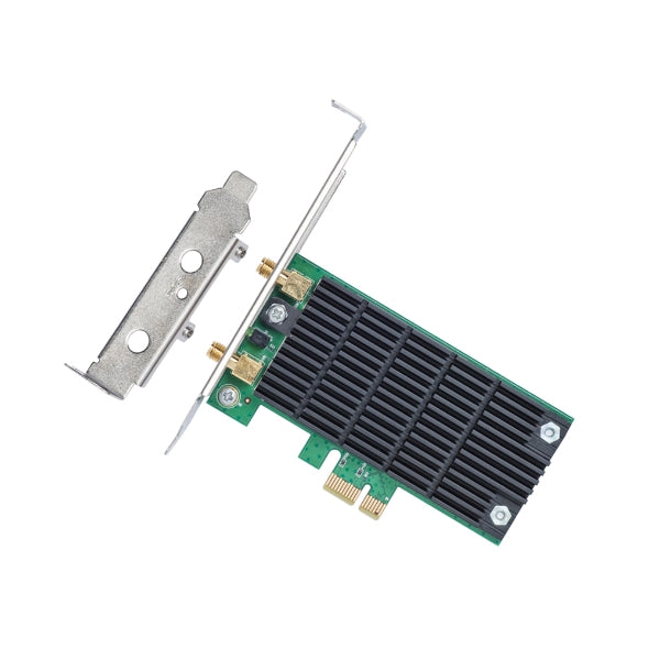 TP-Link Archer T4E AC1200 Wireless Dual Band PCIe Adapter, 867Mbps 5Ghz, 300Mbps 2.4Ghz