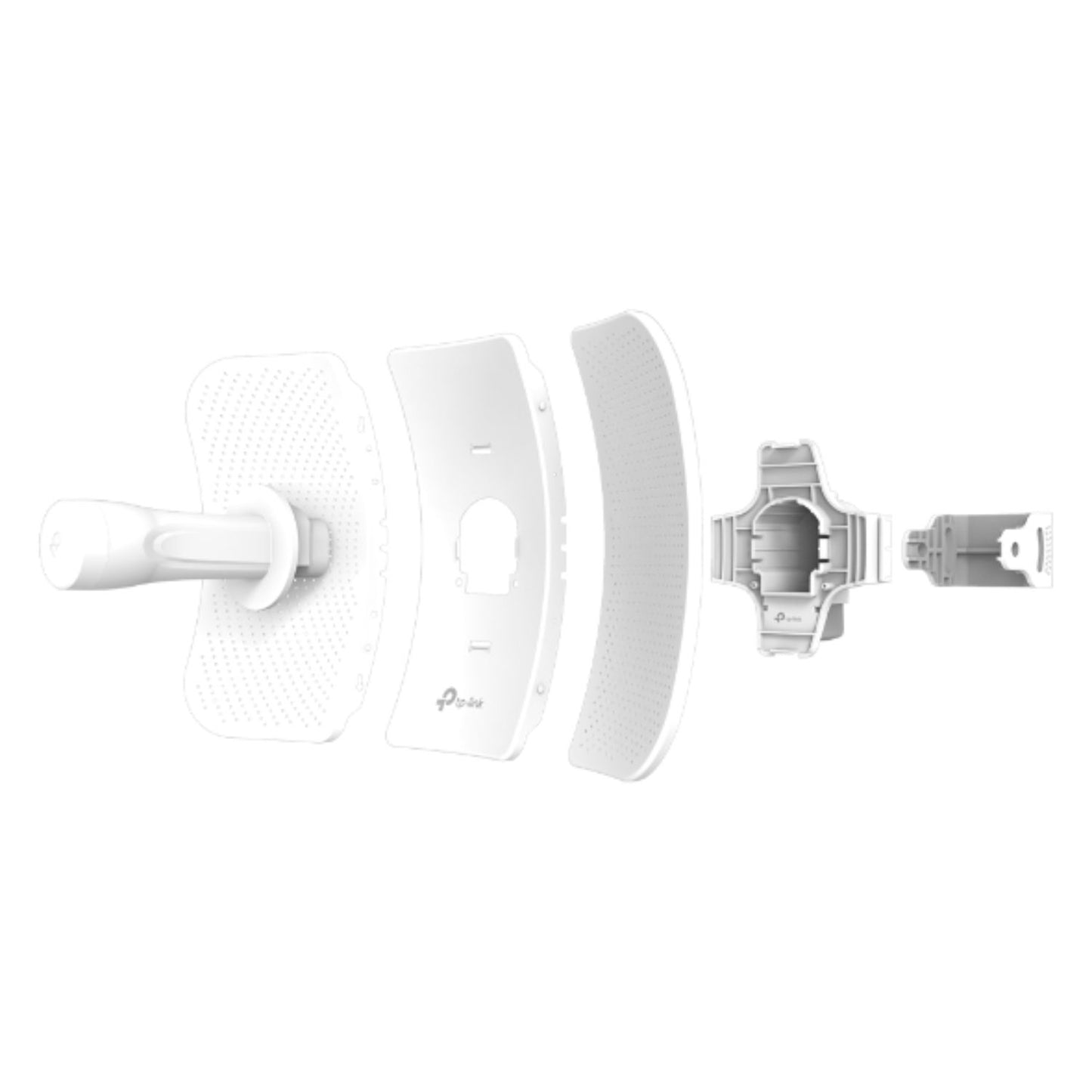 TP-Link CPE605 5GHz 150Mbps 23dBi Outdoor CPE High-gain Directional Cassegrain Antenna, Qualcomm, 23dBm, 2T2R, 23dBi Directional Antenna, 30 km, 1 FE