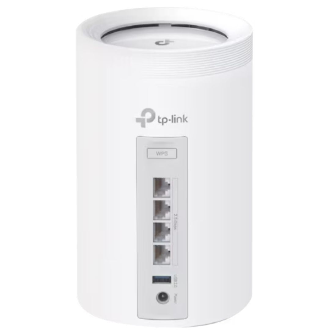TP-Link Deco BE65(3-pack) BE11000 Whole Home Mesh Wi-Fi 7 System (WIFI7) , 574 Mbps at 2.4 GHz 4320 Mbps at 5 GHz 5760 Mbps at 6 GHz