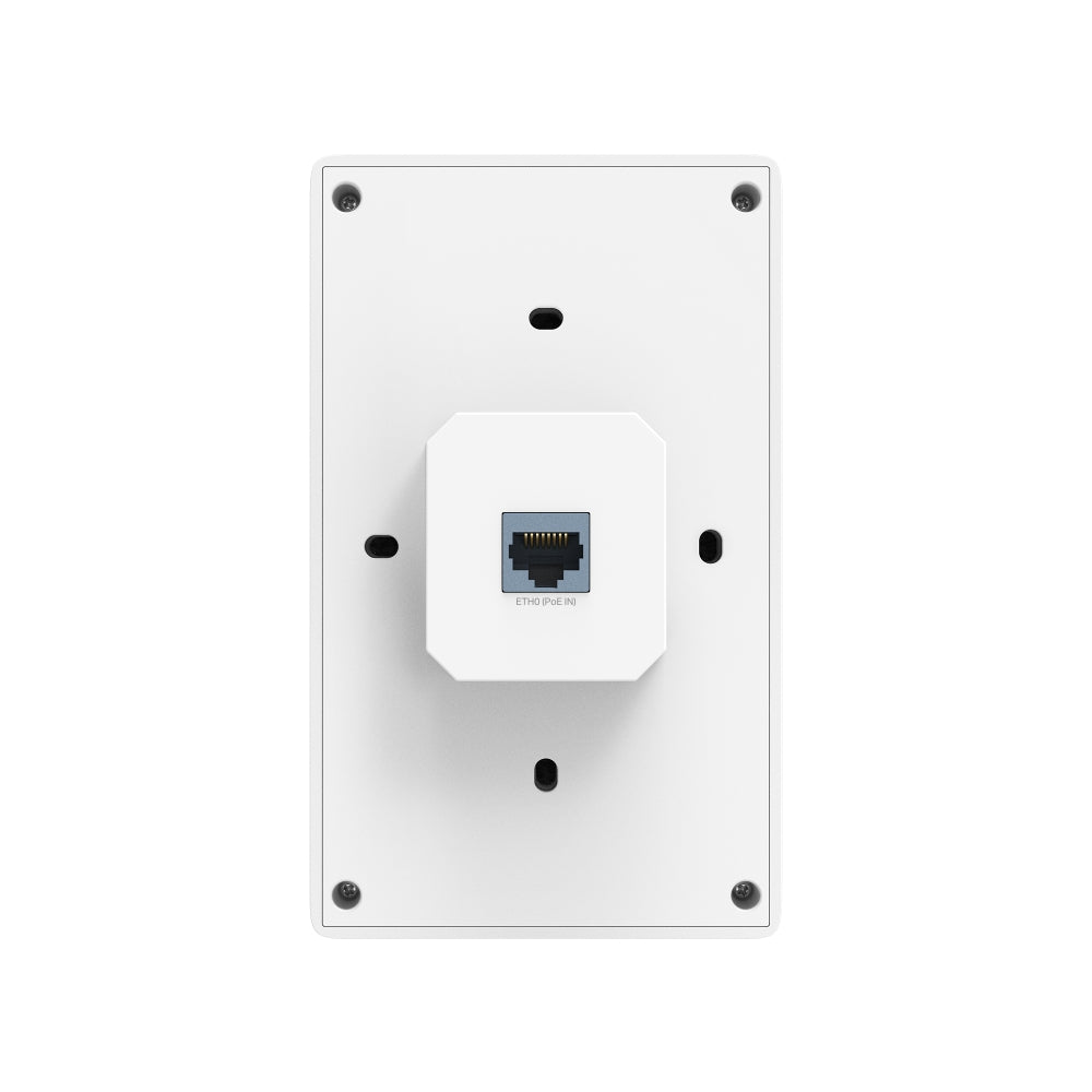 TP-Link EAP725-Wall BE3600 Wall Plate Wi-Fi 7 Access Point, 2882 Mbps on 5 GHz 688 Mbps on 2.4 GHz