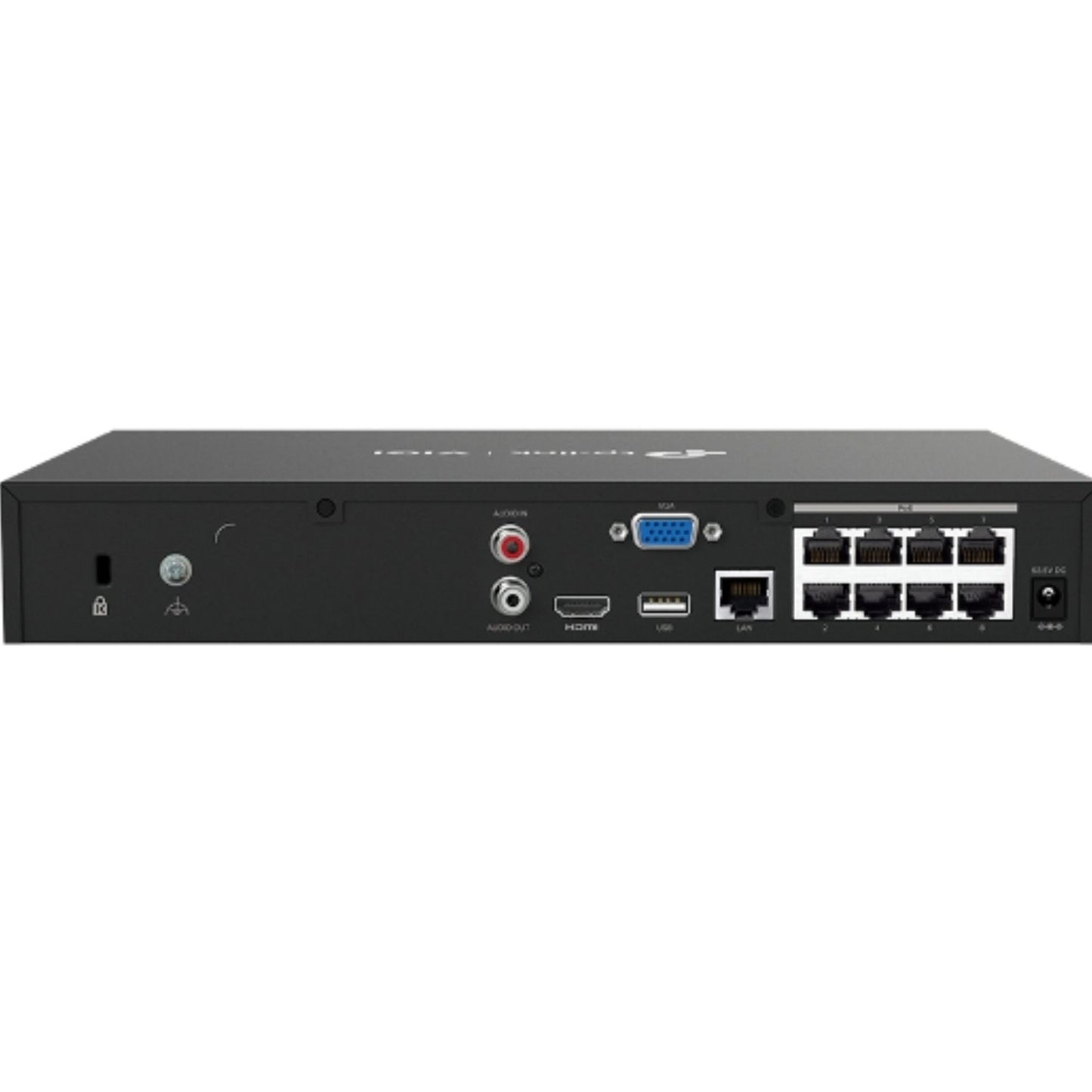 TP-Link VIGI NVR1008H-8P 8 Channel PoE Network Video Recorder, 53W PoE Budget, H.265, 4K Video Output 16MP Decoding Capacity (HDD Not Included)