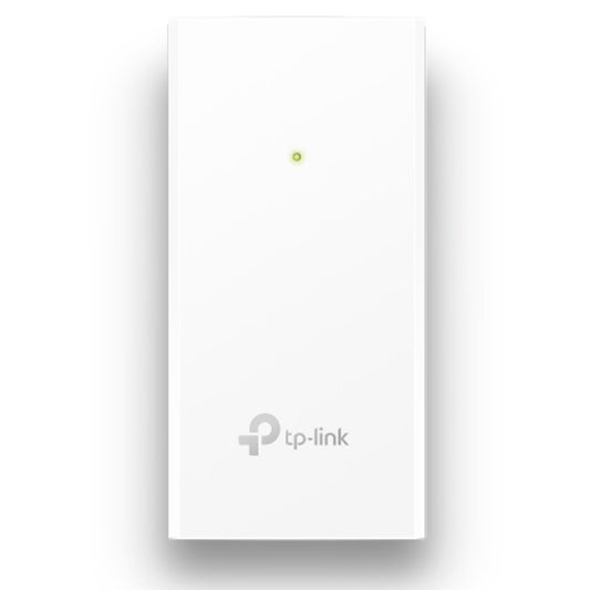 TP-Link POE2412G Omada 24V Passive PoE Injector Adapter, 1 Gigabit PoE Port, 1 Gigabit Non-PoE Port, Data and Power Carried over The Same Cable, 24V
