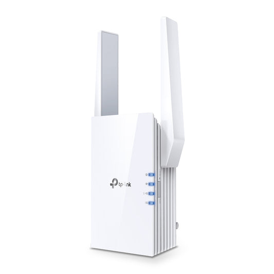 TP-Link RE705X AX3000 Mesh WiFi 6 Extender 574Mbps 2.4GHz 2402Mbps 5GHz, 1x Gigabit Ethernet Port, 2x External Antennas