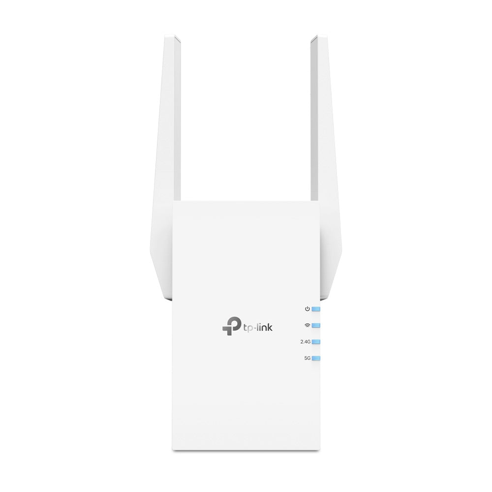 TP-Link RE705X AX3000 Mesh WiFi 6 Extender 574Mbps 2.4GHz 2402Mbps 5GHz, 1x Gigabit Ethernet Port, 2x External Antennas