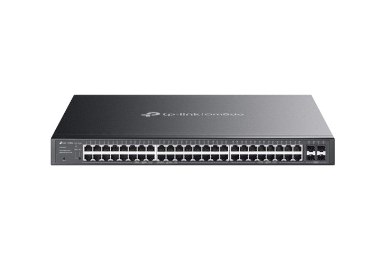 TP-Link SG2452LP Omada 52-Port Gigabit Smart Switch with 32-Port PoE, 32 Gigabit 802.3af at PoE ports, 16 Gigabit non-PoE RJ45 ports