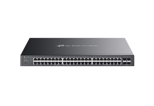 TP-Link SG2452LP Omada 52-Port Gigabit Smart Switch with 32-Port PoE, 32 Gigabit 802.3af at PoE ports, 16 Gigabit non-PoE RJ45 ports