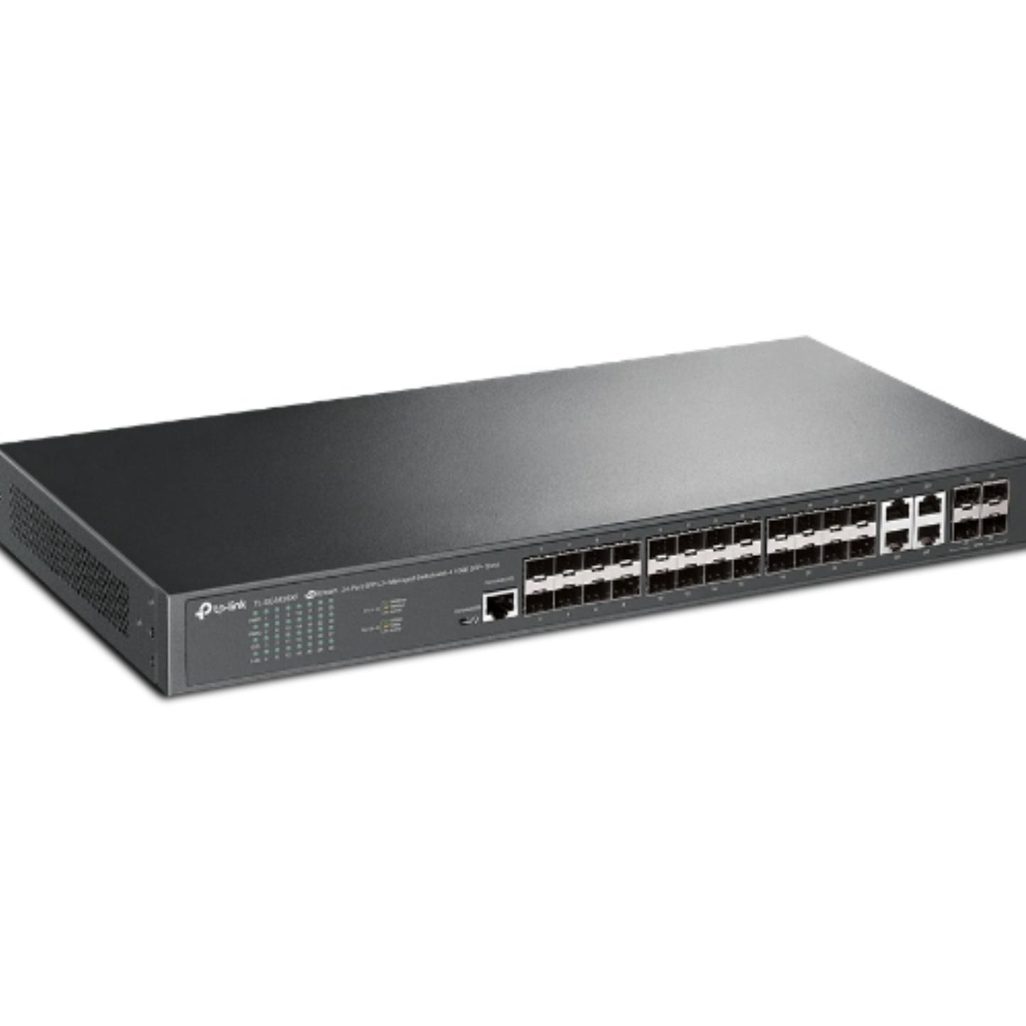 TP-Link SG3428XF Omada 24-Port SFP L2 Managed Switch with 4 10GE SFP Slots, Integration with Omada SDN Controller