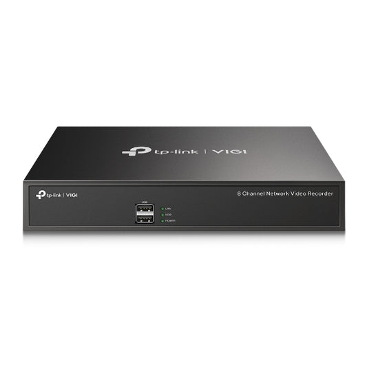 TP-Link VIGI NVR1008H 8 Channel Network Video Recorder, 24 7 Continuous Recording, Up To 10TB 4 Ch Playback, Up To 5MP (HDD Not Included)