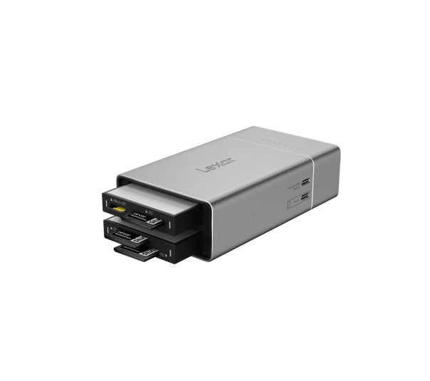 Lexar Professional Workflow with Thunderbolt4 uplink,2Module bay 5000mAh detachable battery