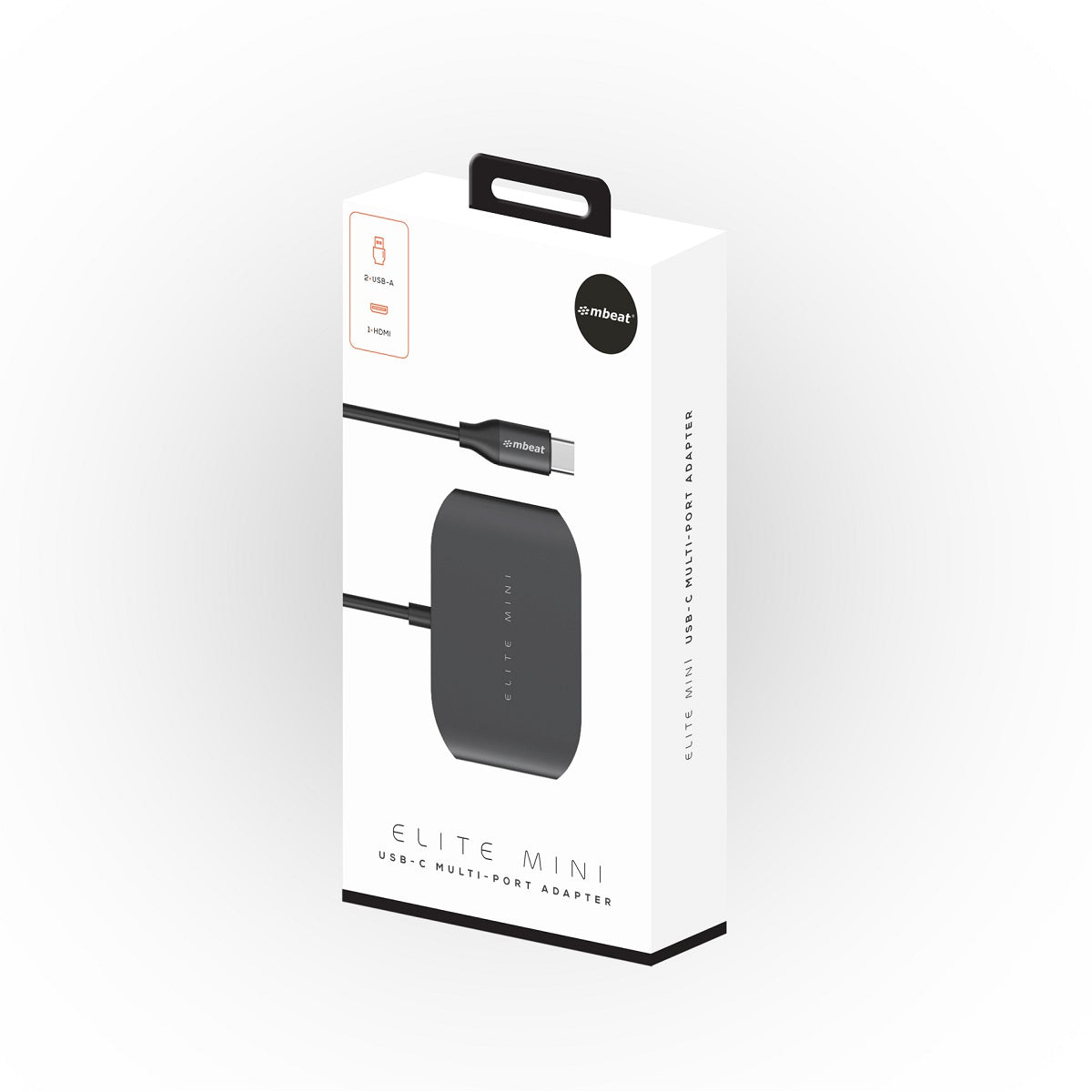 (LS) mbeat USB-C Multi-port Adapter (HDMI USB 3.01 USB 2.01) - Space Grey, Aluminium Design 4K high resolution Data Transfer Rate: Max up to 5Gb