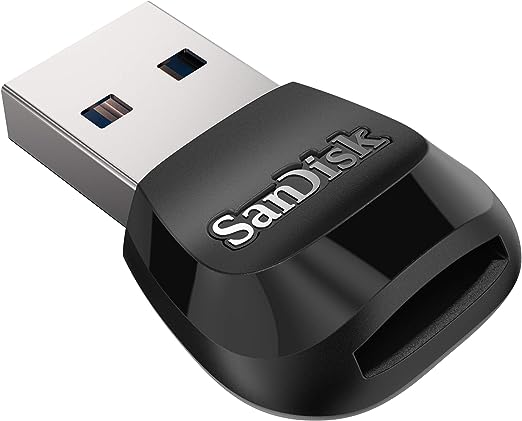 Sandisk MobileMate USB 3.0 Reader microSD card reader speeds up to 170 MB s USB-A 2-year limited warranty