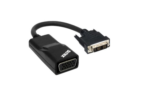 (LS) Sunix DVI-D to VGA Adapter compliant with VESA VSIS version 1, Rev.2 Output resolutions up to 1920x1200 HDTV resolutions up to 1080p