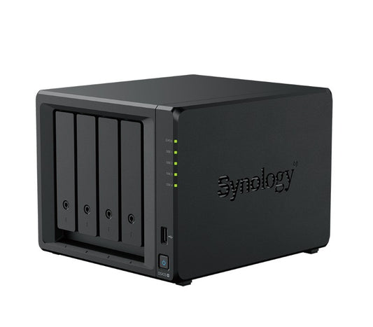 Synology DiskStation DS425 NAS 4-Bay 3.5 ft Diskless, Intel Celeron J4125 1 x 1GbE  1 x 2.5GbE, 2GB RAM, 2 x USB3.2, 3 Year wty