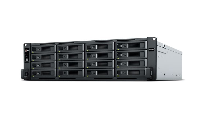 Synology RackStation RS2821RP 16-Bay 4GB DDR4 AMD Ryzen V1500B 3U WOL W Redundant Power Hot Swappable 4xRJ-45 1GbE 2xUSB3.2 1xGen3 x 8 slot 3yr WTY