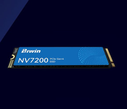 BIWIN NV7200-4TB -PCIe4.0 M.2 2280 up to up to 7200MB s  6200MB s  Case pack(Iner Out) 30 120