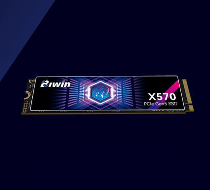 BIWIN BX570NN02TB-RGX Black Opal X570 SSD PCIe Gen54, NVMe 2  2280 Up to 14500 10000 MB s