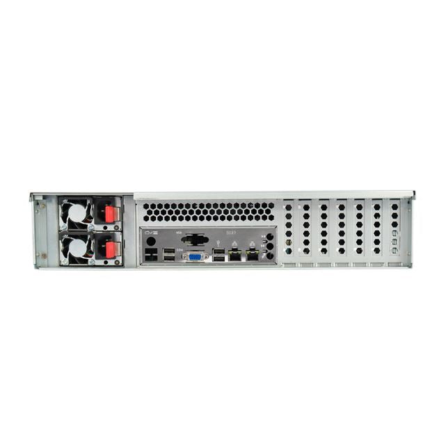 TGC Rack Mountable Server Chassis 2U 650mm, 12x 3.5 ft Hot-Swap Bays, 2x 2.5 ft Fixed Bays, up to E-ATX Motherboard, 7x LP PCIe, 2U PSU Required