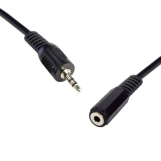 8Ware 3.5 Stereo Male to Female Speaker Microphone Extension Cable for connect Vadio 5m Cable
