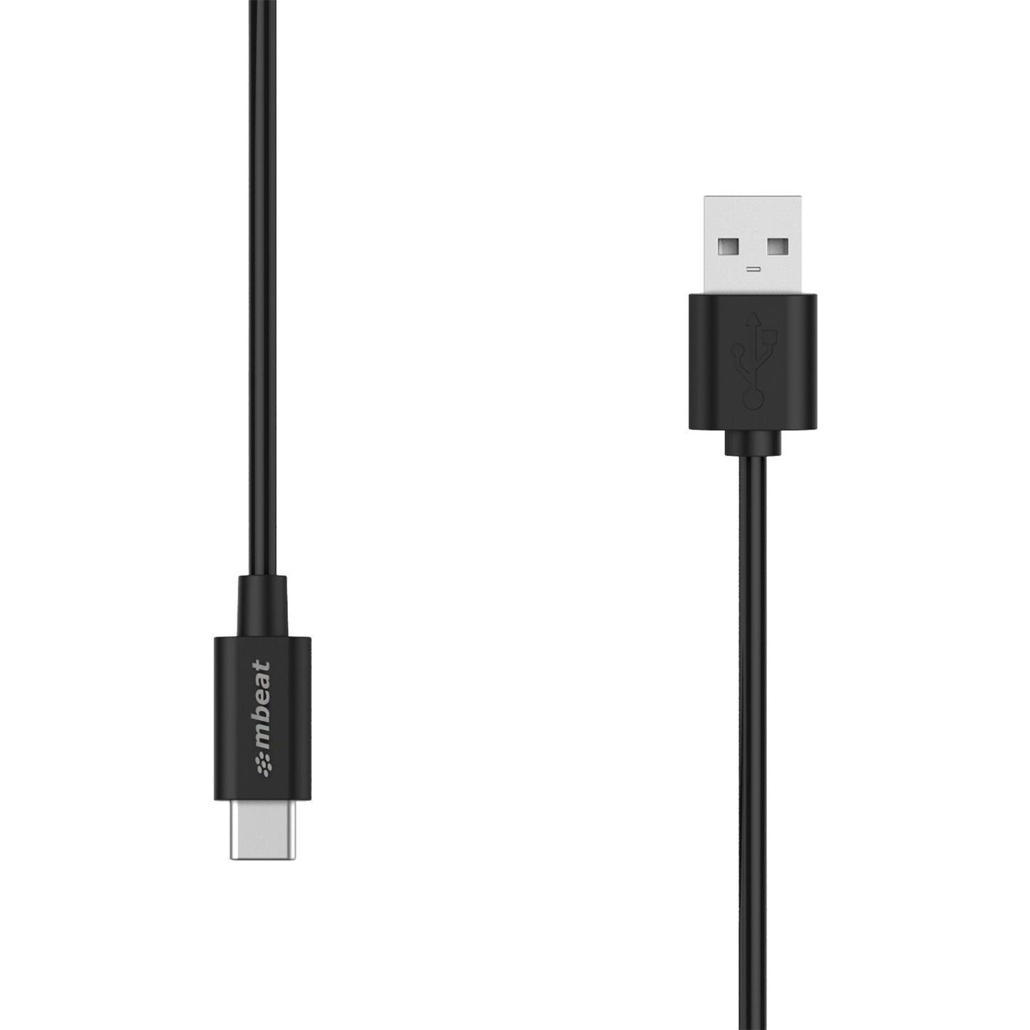 (LS) mbeat Prime 2m USB-C To USB Type-A 2.0 Charge And Sync Cable - High Quality 480Mbps Fast Charging for Macbook Pro Google Chrome Samsung Galaxy H