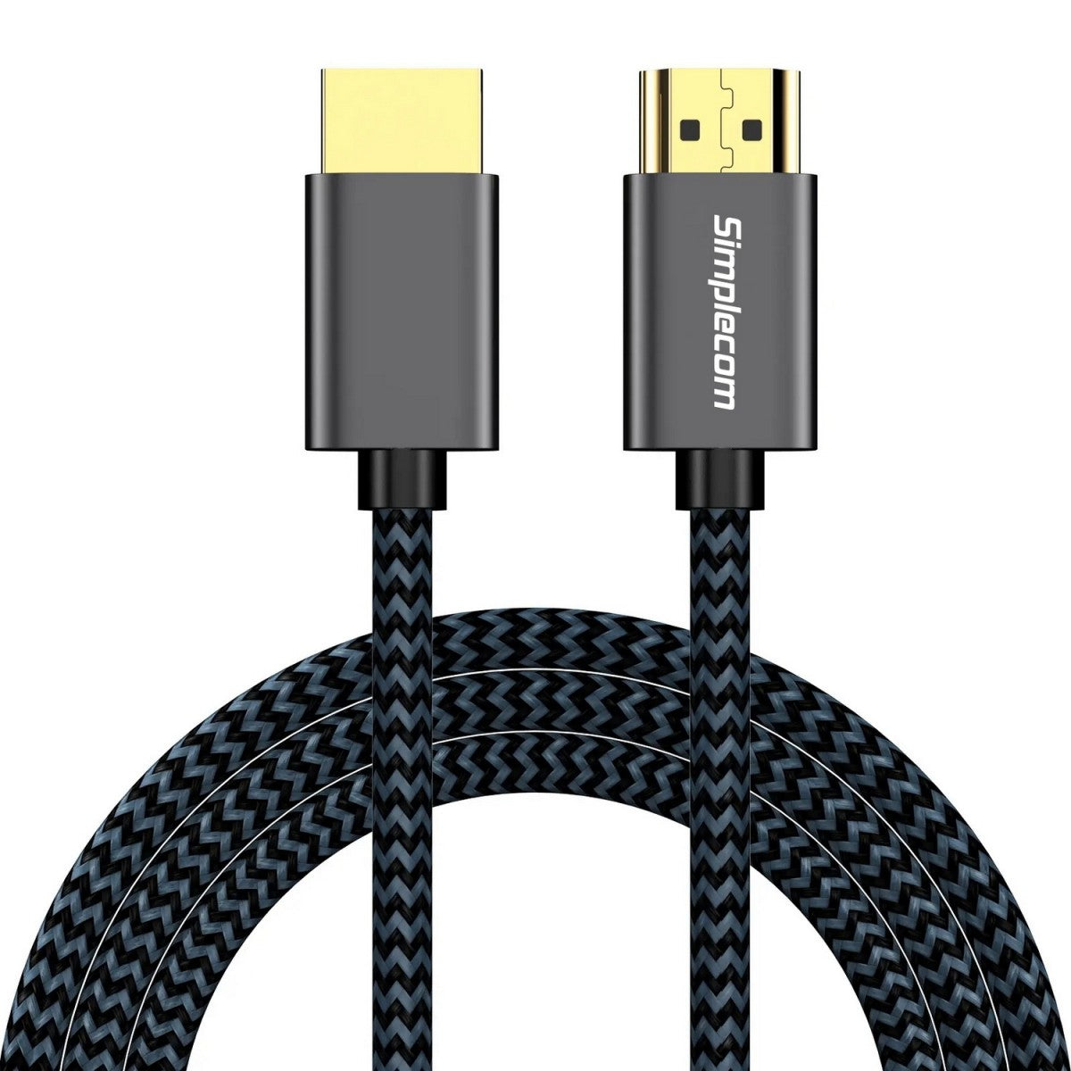 Simplecom SBT002 Ultra High Speed HDMI 2.1 Cable Nylon Braided 48Gbps 8K 60Hz