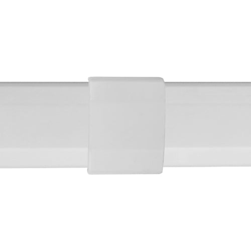 Brateck Plastic Cable Cover Joint  Material:ABS Dimensions 64x21.5x40mm - White (LS)