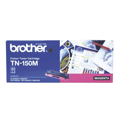 TN-150M COLOUR LASER TONER - STANDARD MAGENTA TONER CARTRIDGE TO SUIT HL-4040CN 4050CDN, DCP-9040CN 9042CDN, MFC-9440CN 9450CDN  9840CDW - 1500 pages