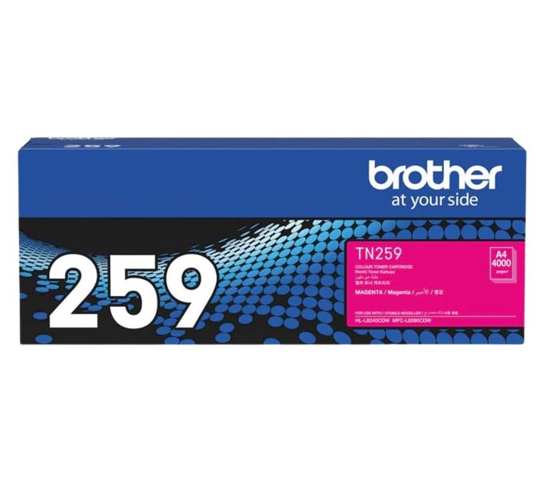 Brother TN-259M NEW MAGENTA SUPER HIGH YIELD CARTRIDGE TO SUIT MFC-L8390CDW HL-L8240CDW -Up to 4000pages
