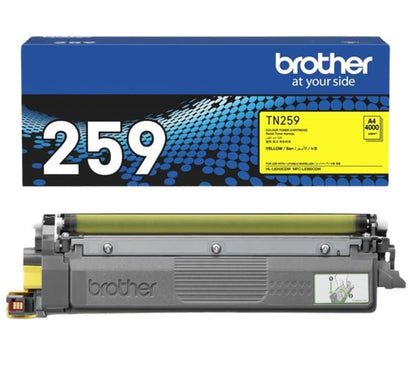 Brother TN-259Y NEW YELLOW SUPER HIGH YIELD CARTRIDGE TO SUIT MFC-L8390CDW HL-L8240CDW -Up to 4000pages
