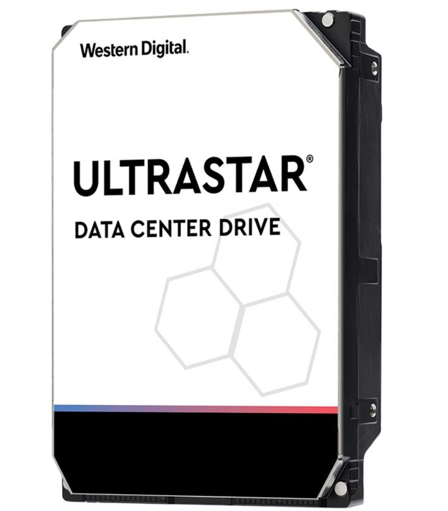 Western Digital WD Ultrastar 18TB 3.5 ft Enterprise HDD SATA 512MB 7200RPM 512E SE NP3 DC HC550 24x7 Server 2.5mil hrs MTBF 5yrs WUH721818ALE6L4
