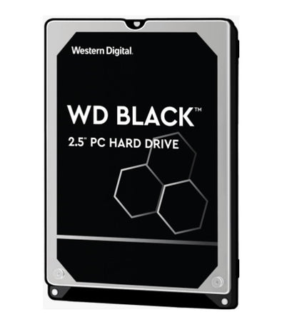 Western Digital WD Black 500GB 2.5 ft HDD SATA 6gb s 7200RPM 64MB Cache SMR Tech for Hi-Res Video Games 5yrs Wty