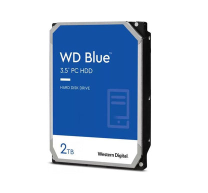 Western Digital WD Blue 2TB 3.5 ft HDD SATA 6Gb s 7200RPM 256MB Cache SMR Tech 2yrs Wty