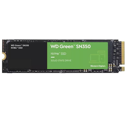 Western Digital WD Green SN350 1TB M.2 NVMe SSD 3200MB s 2500MB s R W 340K 380K IOPS1M hr MTTF 3yrs wty