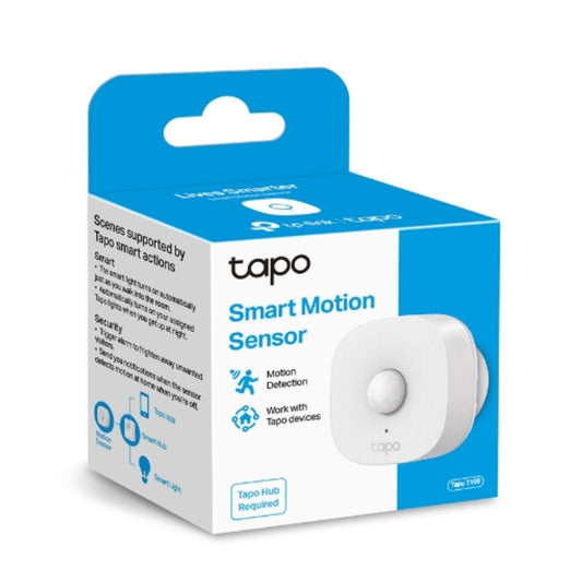 TP-Link Tapo Smart Motion Sensor, Wide Range Detection, Motion-Activated Light, Energy Saving, Instant Alerts  App Notification