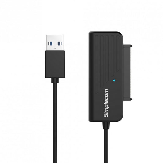 Simplecom SA205 Compact USB 3.0 to SATA Adapter Cable Converter for 2.5 ft SSD HDD